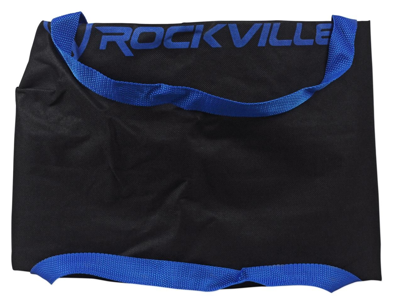 Rockville Professional Hydraulic Adjustable DJ PA Speaker Tripod Stand with Carrying Bag - Perfect for Live Performances, Events & Studio Use
