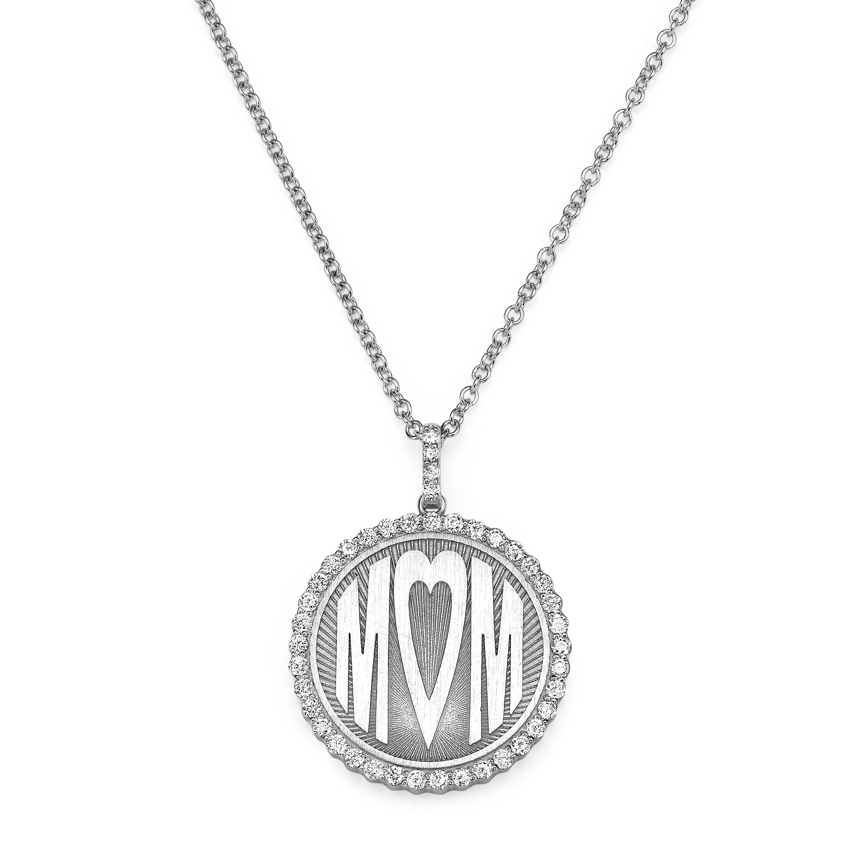 Personalized Mommy Necklace - Custom Name Jewelry for Mothers - Perfect Gift for Mom, Grandma & Mother's Day - Wear Daily or for Special Occasions