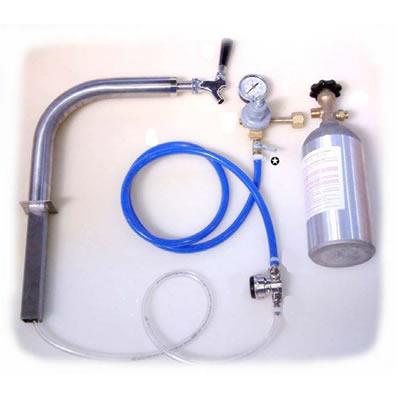 Outdoor Kegerator Kit - Complete Draft Beer Dispenser System for Home Bars, Parties & Backyard BBQs - Perfect for Entertaining Guests & Enjoying Fresh Beer Anywhere
