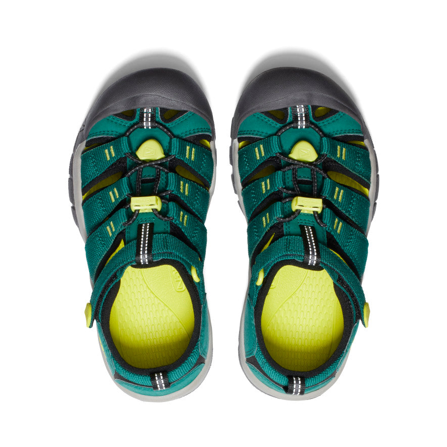 Newport H2 Sandals for Big Kids | Aventurine Green & Evening Primrose | Comfortable & Durable for Outdoor Play, Beach, and Summer Adventures