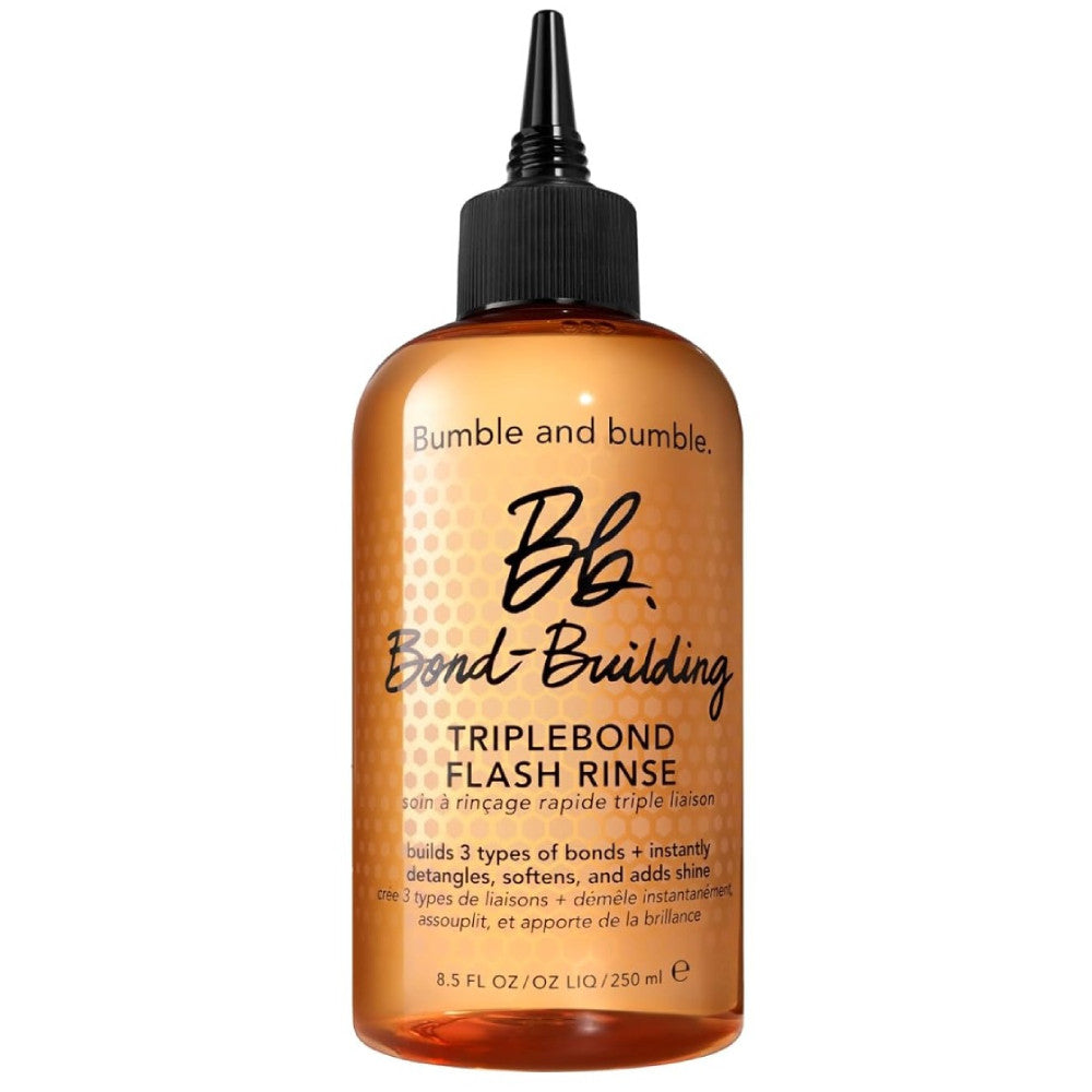 Bumble and Bumble Triple Bond Flash Rinse - 8.5 oz Hair Repair Treatment for Damaged Hair | Strengthens & Restores Hair Bonds | Perfect for Post-Color, Heat Styling & Chemical Treatments