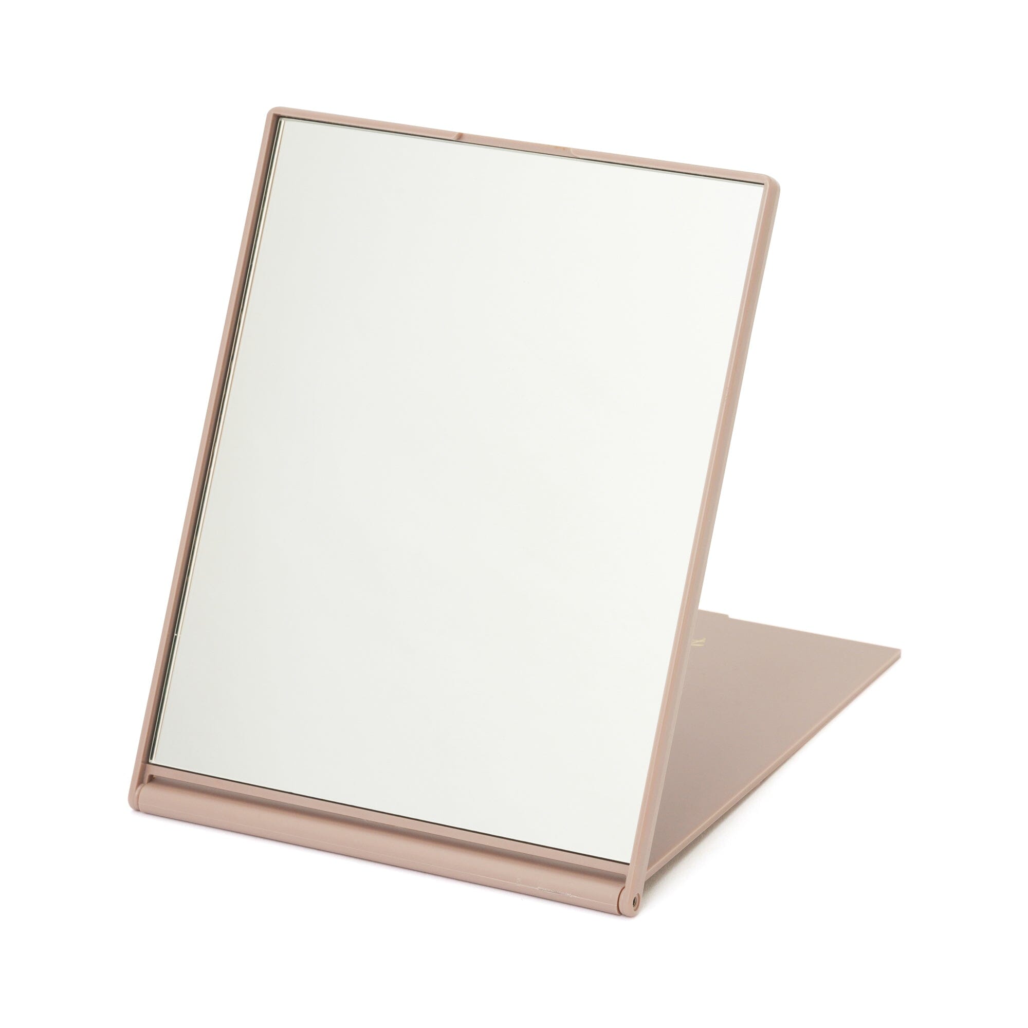 Pink Face Check Mirror - Portable Makeup Mirror with LED Light for Home, Travel & Vanity | Perfect for Makeup, Skincare & Styling