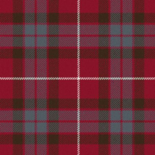 Authentic Fraser Red Tartan Plaid Fabric - Premium Scottish Wool for Kilts, Scarves & Home Decor | Perfect for Weddings, Highland Games & Traditional Events