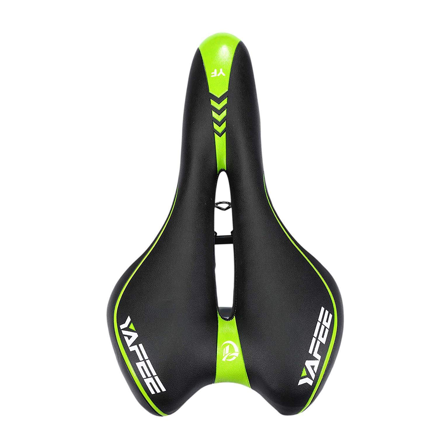 **Comfortable Mountain Bike Saddle with Breathable Design & Central Relief Zone - Ergonomic Bicycle Seat for Road & MTB - Perfect for Long Rides, Commuting & Outdoor Adventures**