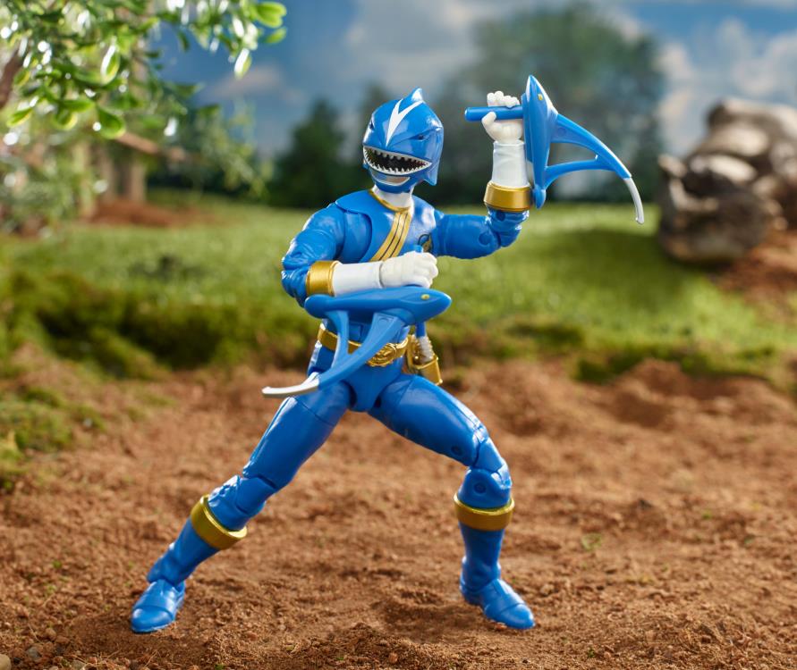 Power Rangers Wild Force Lightning Collection Blue Ranger Action Figure - Collectible Toy for Kids & Fans - Perfect for Display, Play, and Cosplay