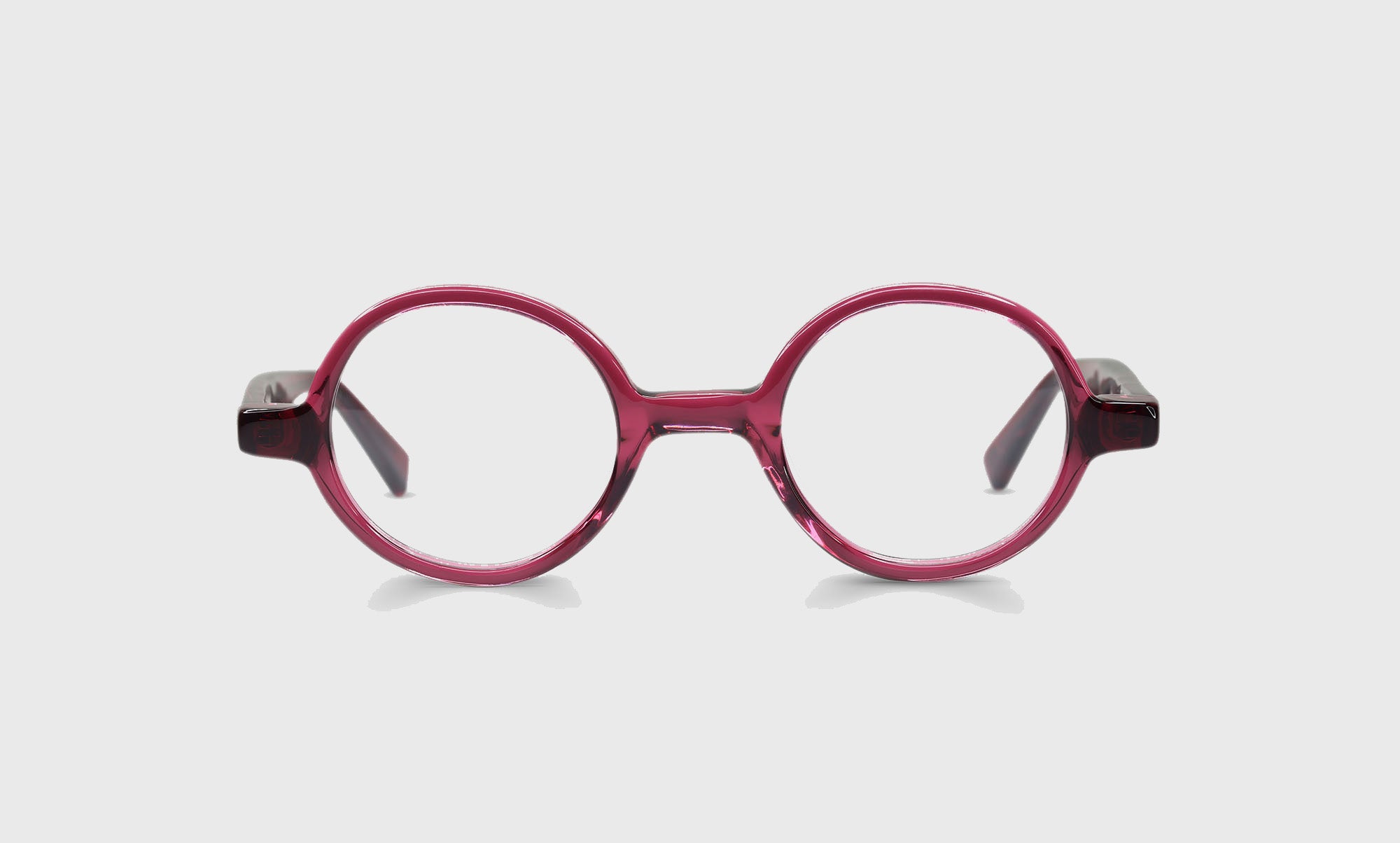 45mm Pink Crystal Acetate Eyeglass Frames - Lightweight & Stylish for Women & Men - Perfect for Reading, Work, and Fashion Accessories