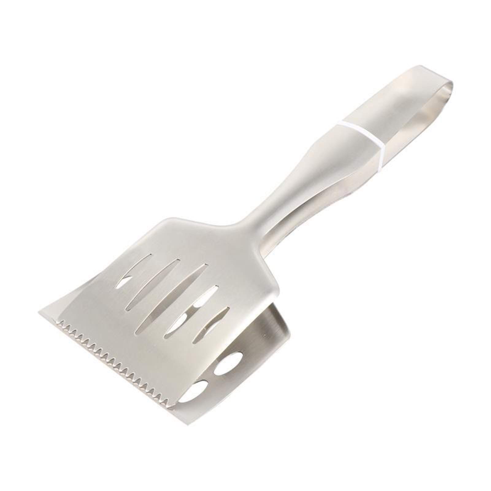 Premium Stainless Steel BBQ Tongs - Multipurpose Kitchen Cooking Tongs for Grilling, Flipping Steak, Serving Bread & Handling Hot Food - Ideal for Outdoor BBQ, Camping & Home Kitchen Use