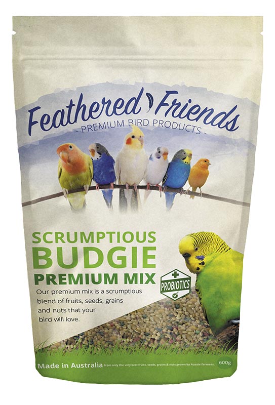 Premium Parrot Mix for Budgies - 2kg High-Quality Bird Food for Optimal Health - Perfect for Daily Feeding & Nutritional Balance