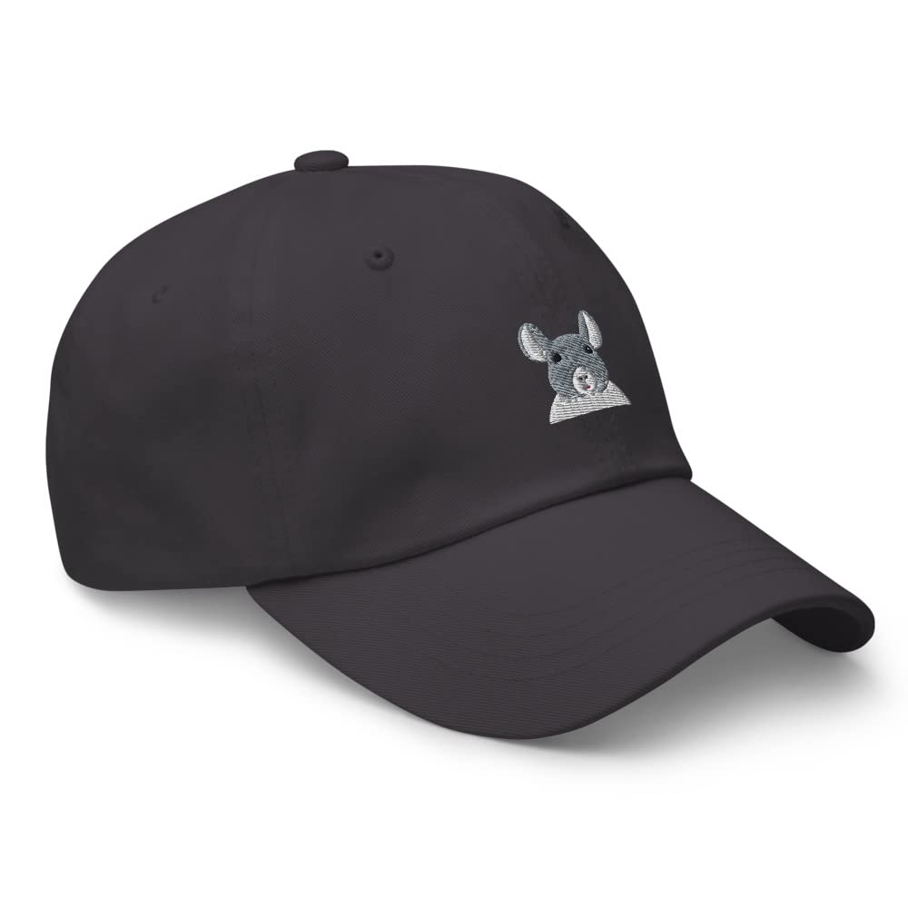 Rat Embroidered Unisex Baseball Cap - Stylish Rat Hat for Men & Women - Perfect Rat Lover Gift for Pet Enthusiasts - Great for Casual Wear, Outdoor Activities & Pet-Themed Events