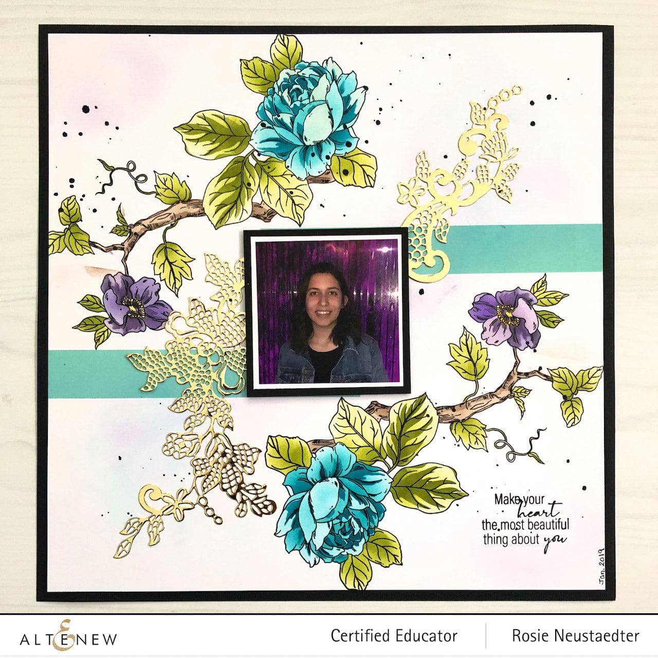 Build A Garden: Magnificent Branch & Tulips & Friends Add-on Die Bundle for DIY Scrapbooking, Card Making, and Paper Crafts