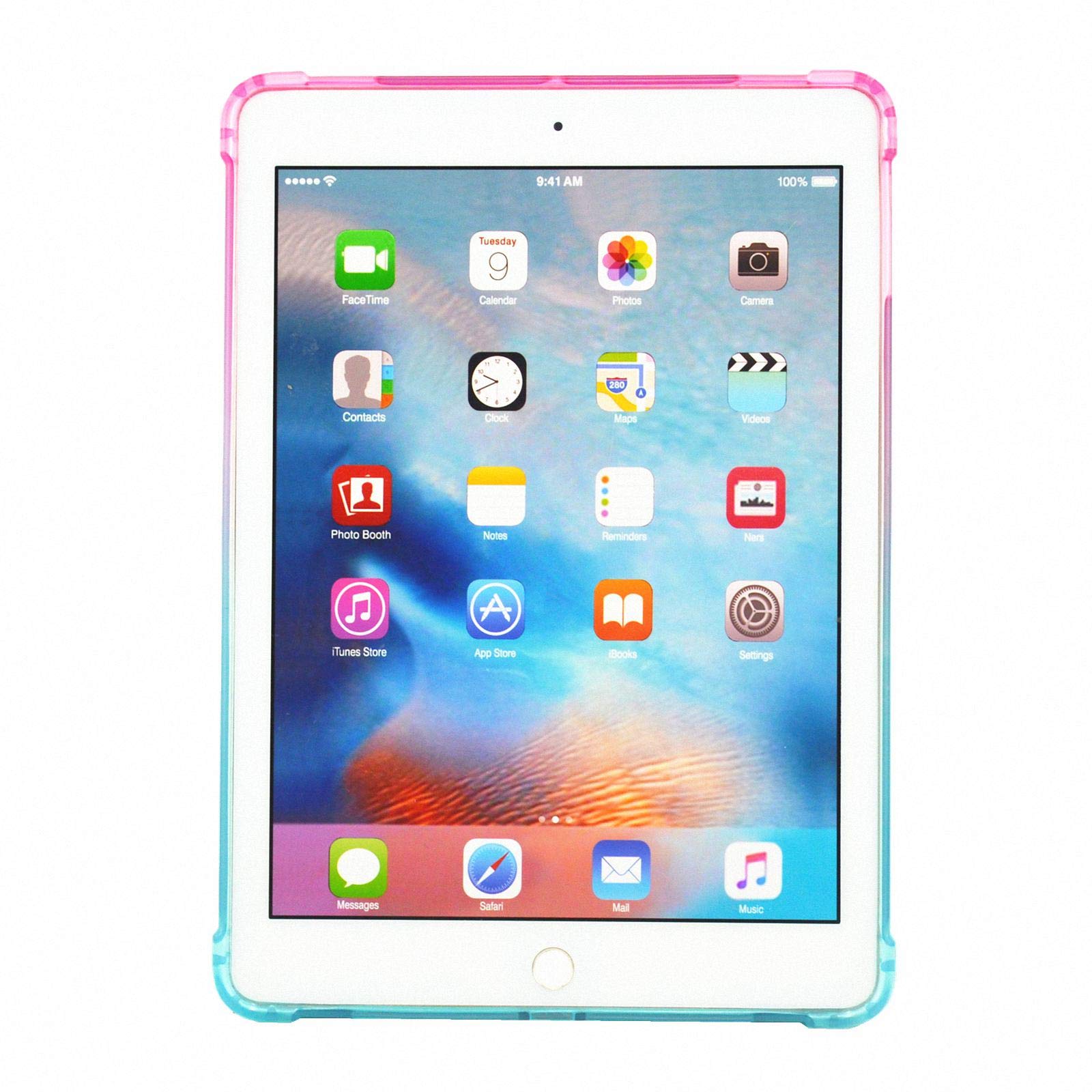 Translucent Frosted Shockproof TPU Case for Apple iPad 9.7