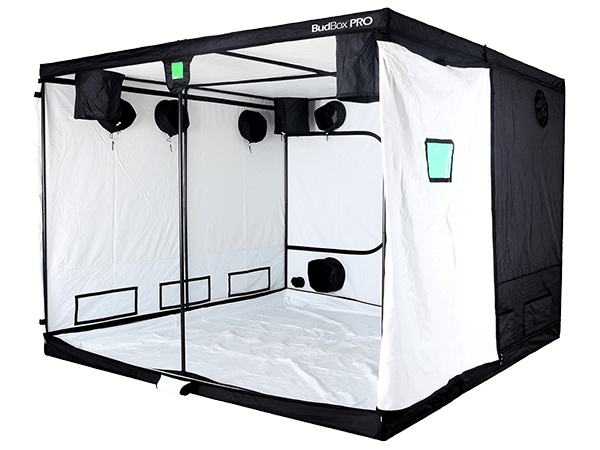 Bud Box Pro Tent White 300x300x220cm - Large Waterproof Grow Tent for Indoor Gardening & Hydroponics | Perfect for Home, Greenhouse & Commercial Use