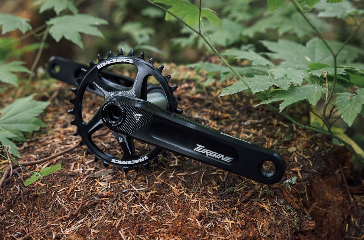 Race Face Turbine Crankset - High-Performance Mountain Bike Crankset for Trail & Enduro Riding | Durable & Lightweight MTB Crankset for Enhanced Power Transfer