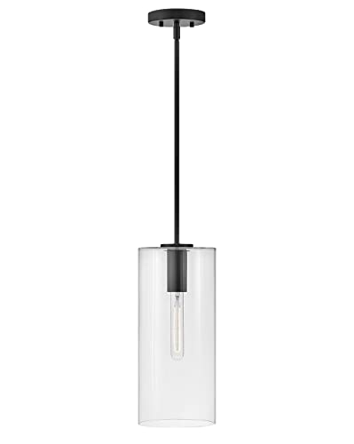 Black with Clear Glass