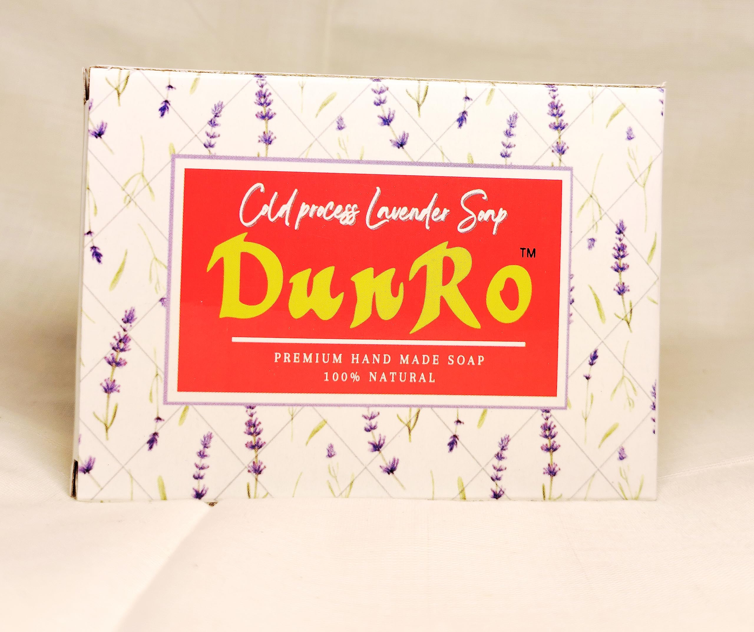Organic Cold Process Lavender Soap Bar - Handmade with Essential Oils for Dry & Sensitive Skin - Perfect for Relaxation, Bath & Gift Giving