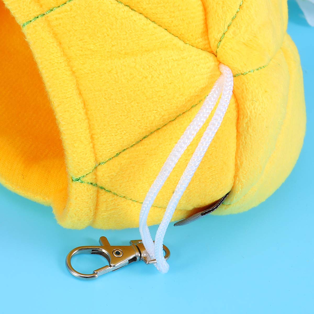 iplusmile Frog Decorations for Hamster Cage - Cute Frog & Banana Nest Pet House, Winter Hideout for Small Animals - Perfect for Hamster, Gerbil, Mouse Habitat Accessories