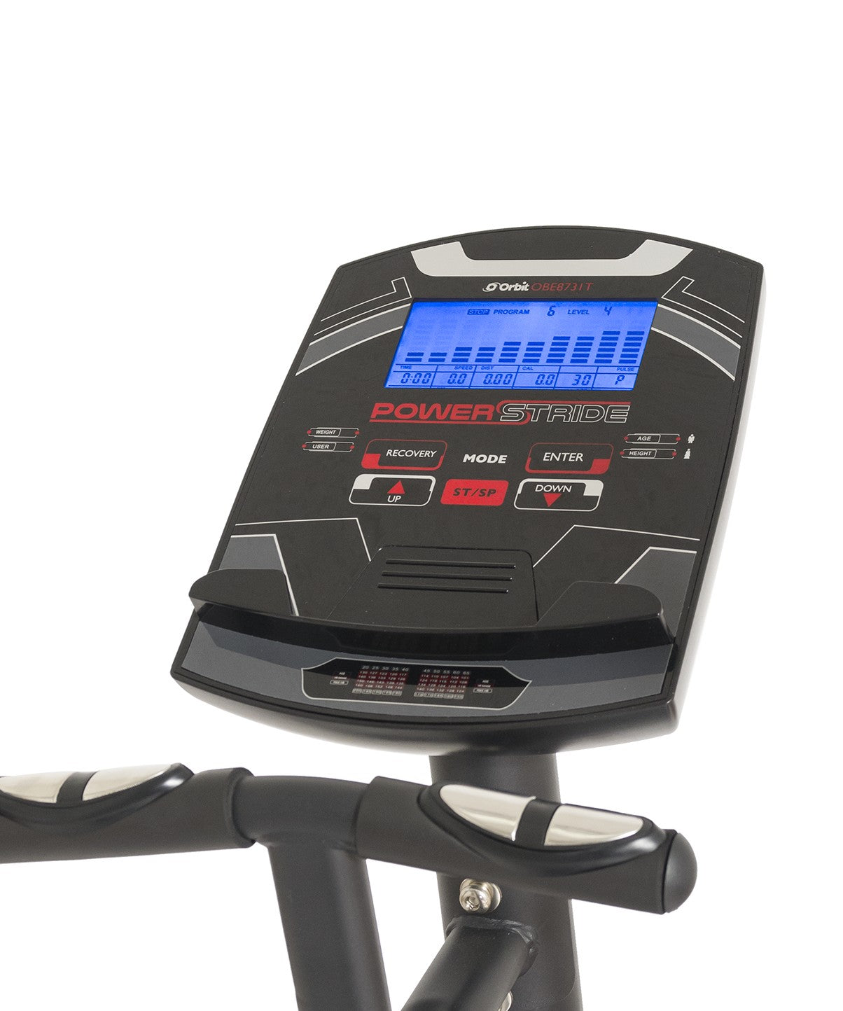 Powerstride Front Drive Elliptical Machine - Low Impact Cardio Trainer for Home Gym Workouts | Perfect for Weight Loss, Full Body Exercise & Joint-Friendly Fitness