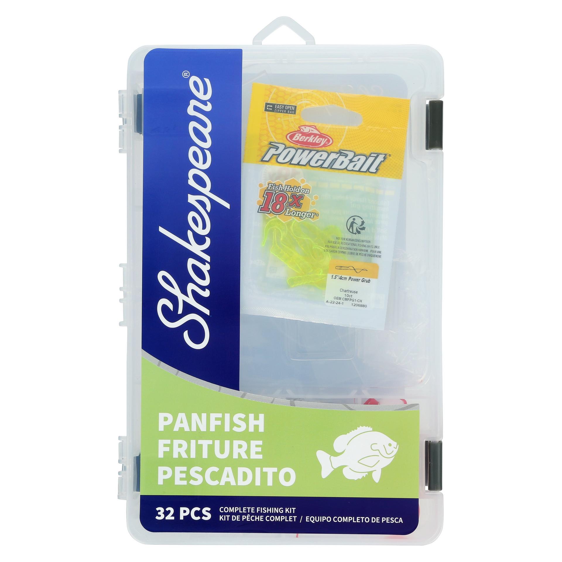 Best Panfish Fishing Kit by Catch More Fish® - Complete Gear for Crappie, Bluegill & Perch - Perfect for Freshwater Fishing & Ice Fishing