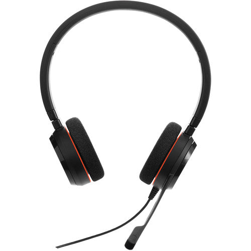 Evolve 20 Stereo Professional Headset for UC Unified Communications - Premium Office Headset with Noise Cancelling for Call Centers, Remote Work & Video Conferencing