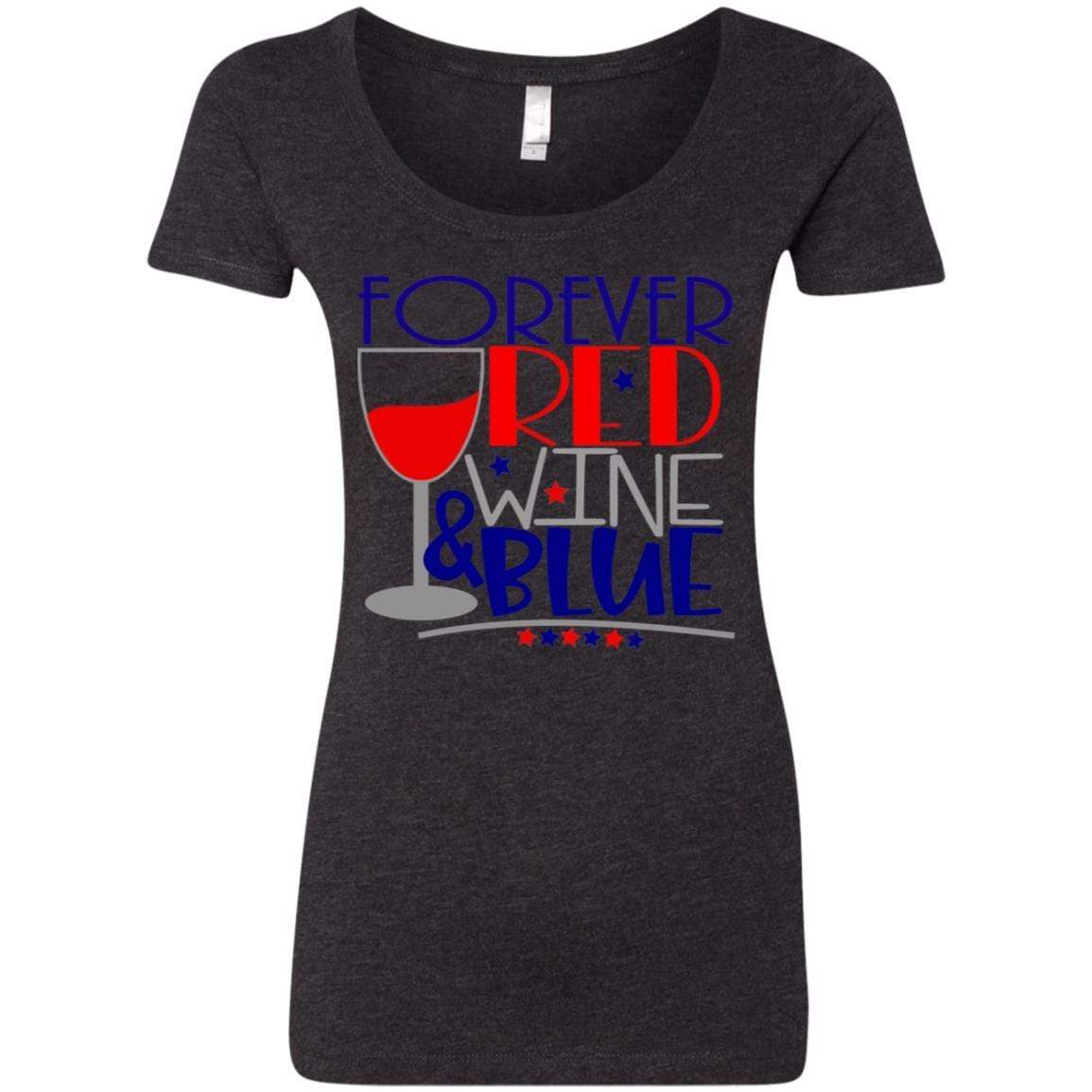 WineyBitches.Co Women's Tri-Blend Scoop Neck T-Shirt - Soft & Comfortable Casual Tee for Everyday Wear, Lounge, and Outings