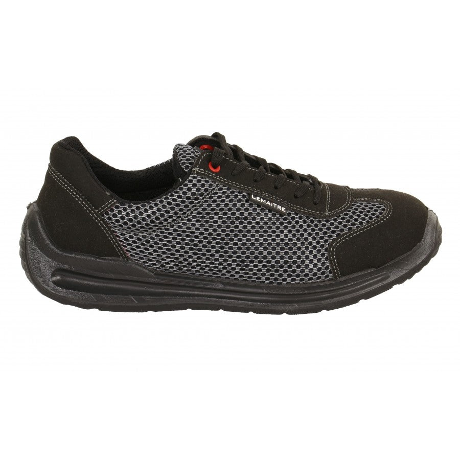 Lemaitre Oxygene Unisex Steel Toe Work Shoes - OSHA Approved Safety Footwear for Construction, Warehouse & Industrial Workers - Slip Resistant & Comfortable for Long Shifts