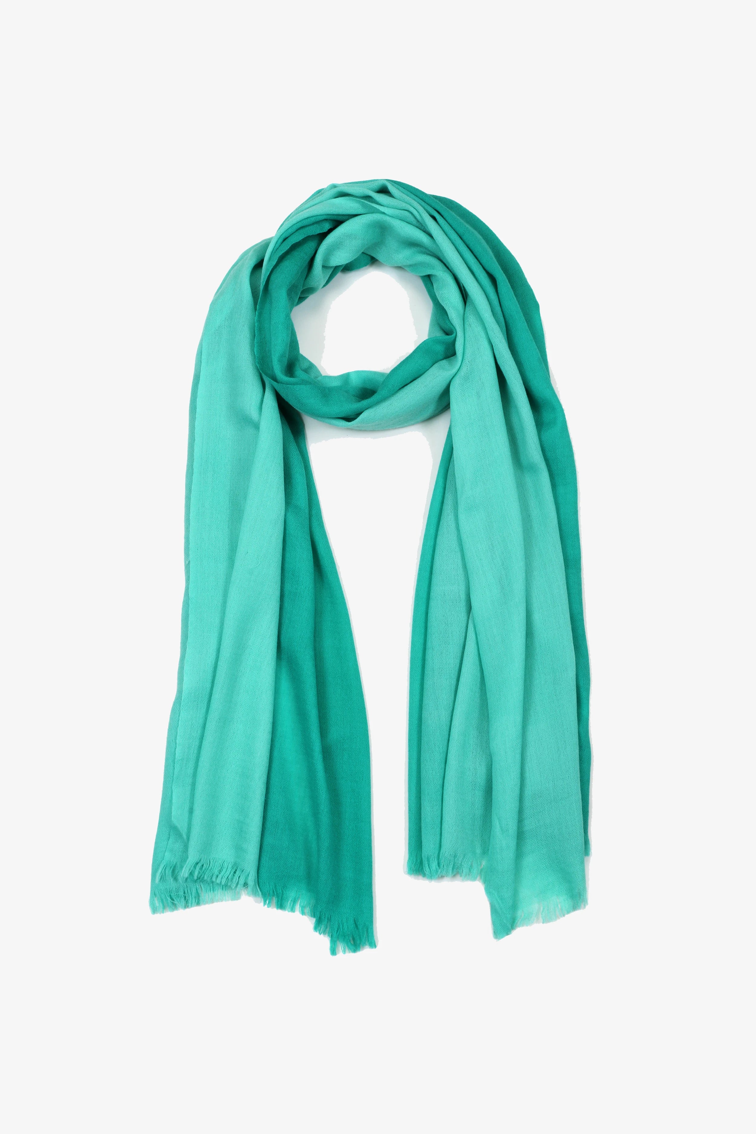 Essential Wrap - Seafoam Aqua Color Stretchy Knit Shawl for Women | Perfect for Travel, Office, and Evening Outfits