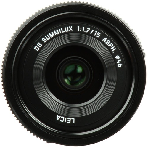 Panasonic Lumix G Leica DG Summilux 15mm f/1.7 ASPH Lens - Fast Prime Lens for Micro Four Thirds Cameras | Perfect for Portrait, Street & Low Light Photography