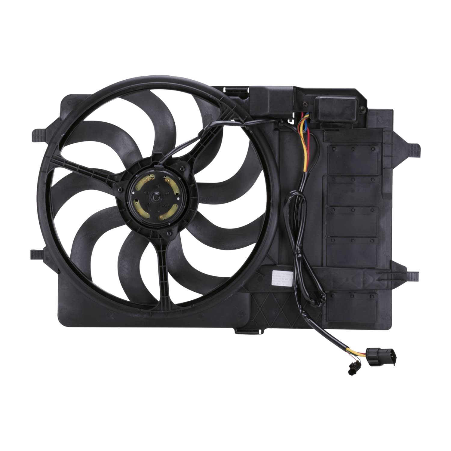 TYC 621980 Cooling Fan Assembly Replacement for 2002-2003 Mini Cooper - Black - Perfect for Engine Overheating Prevention & Summer Driving