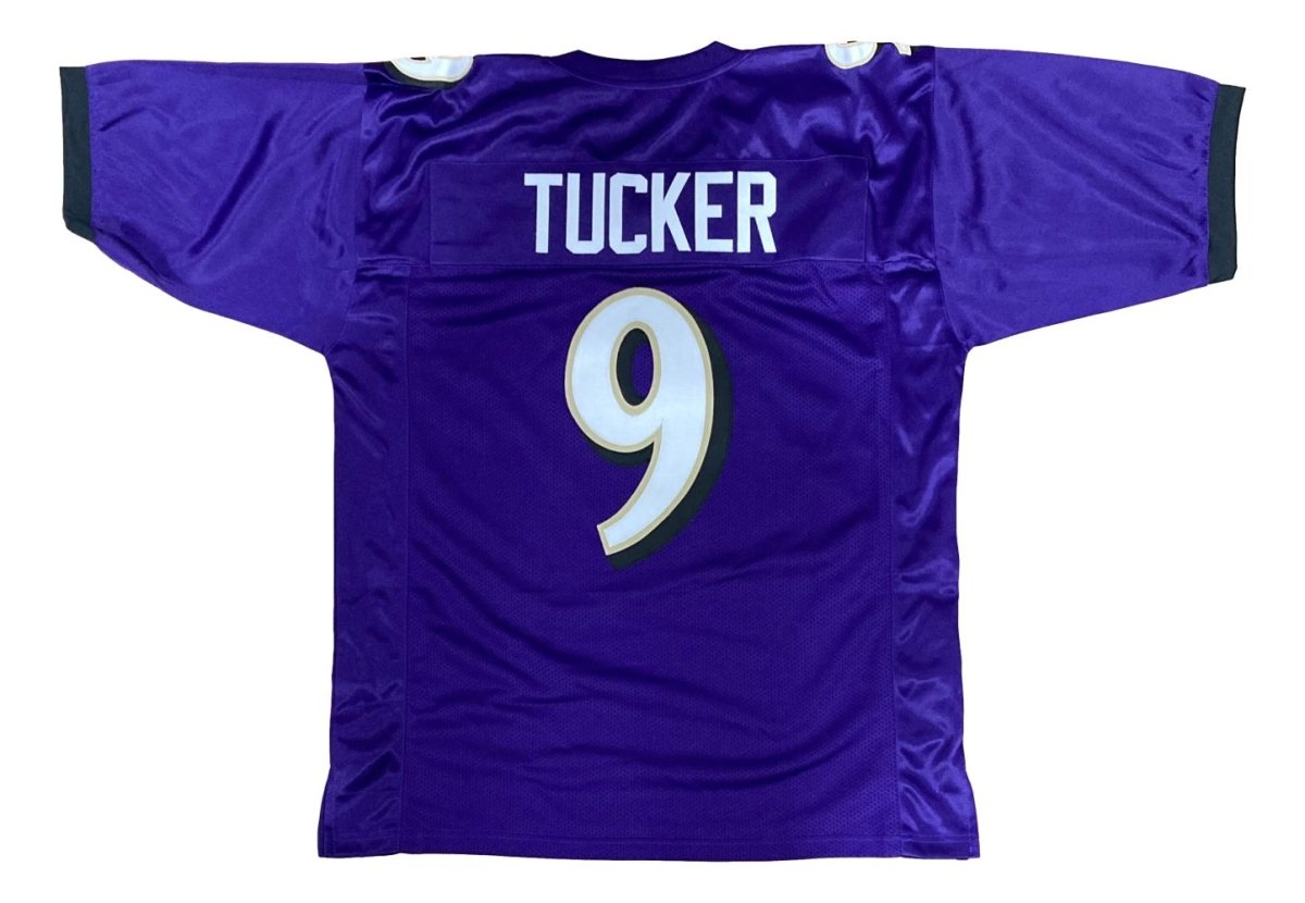 Justin Tucker Baltimore Ravens Purple NFL Football Jersey - Size XL for Men, Game Day & Fan Gear
