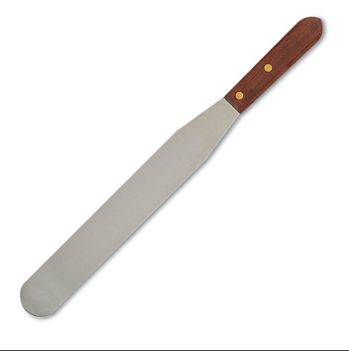 Browne® 10-Inch Stainless Steel Icing Spatula - Professional Cake Decorating Tool for Baking, Frosting, and Smoothing - Perfect for Home Bakers & Pastry Chefs