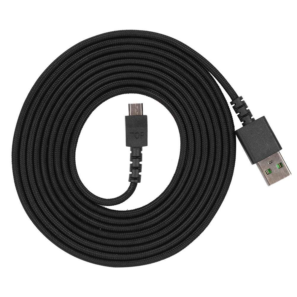 Premium 2.2M Gaming Mouse Cable for Razer/Super Mamba - Pure Copper Core USB Cable for Enhanced Gaming Performance | Perfect for Esports, PC Gaming & Professional Setup