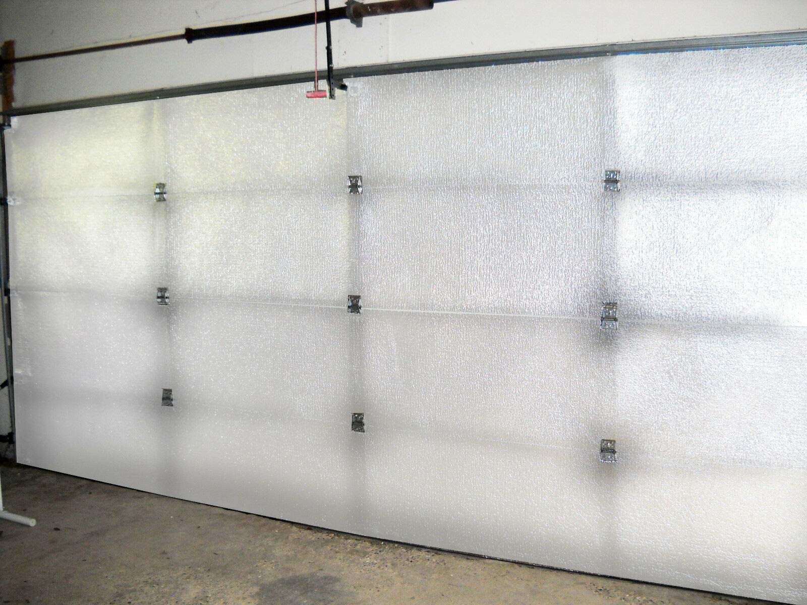 Supershield Reflective White 10x8 Car Garage Door Insulation Foam Core Kit - Thermal Insulation for Energy Efficiency & Temperature Control - Perfect for Home Garages, Workshops & Storage Areas