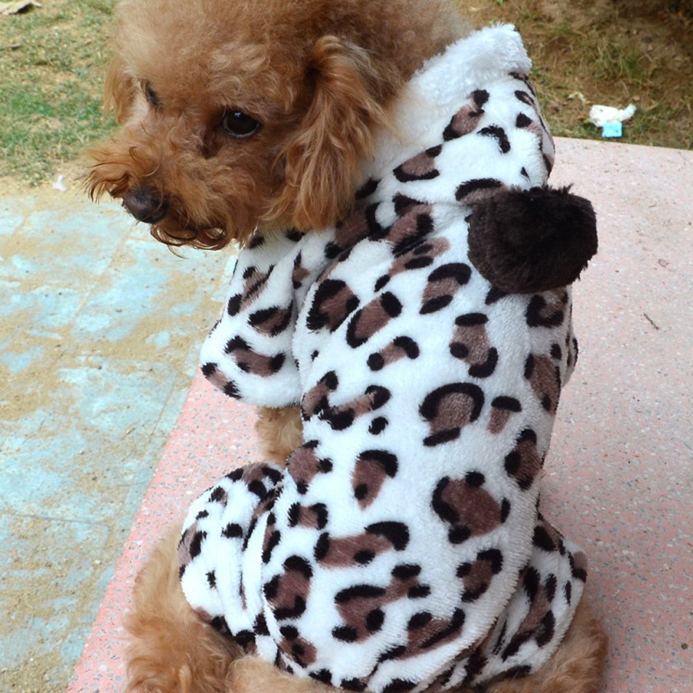 Petparty® Soft & Cozy Dog Jumpsuit - Fashionable Hoodie Coat for Small & Medium Dogs - Perfect for Winter Walks & Indoor Comfort