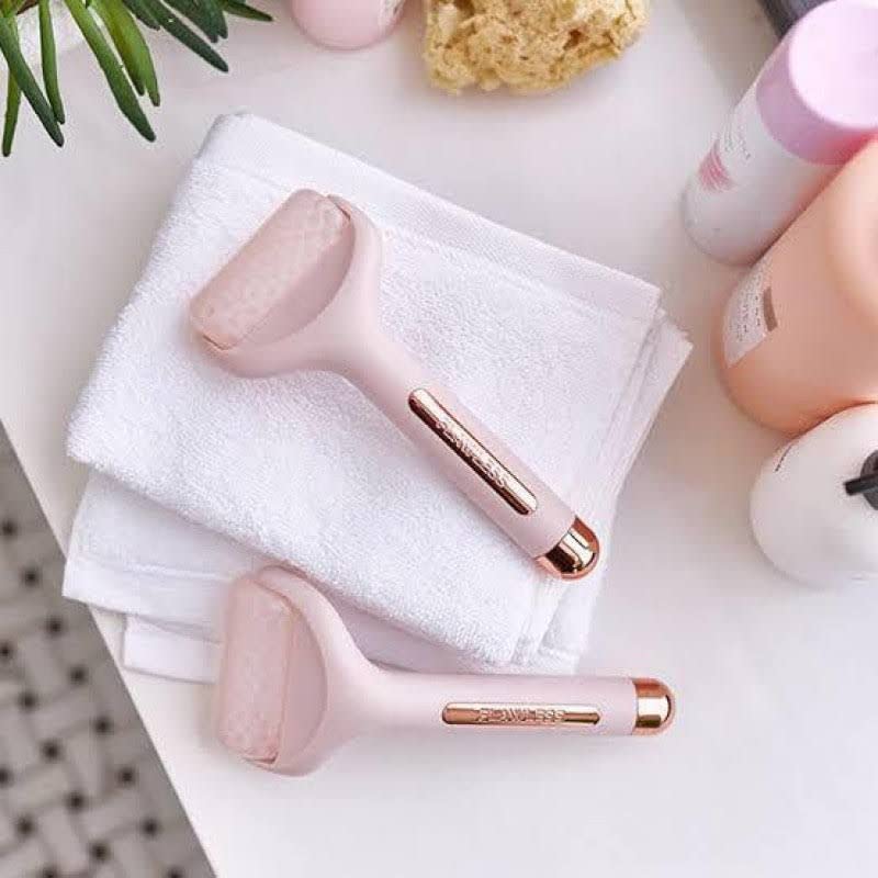 Ice Roller for Face - Cooling Facial Massager for Puffiness & Wrinkles - Perfect for Skincare Routine & Post-Workout Recovery