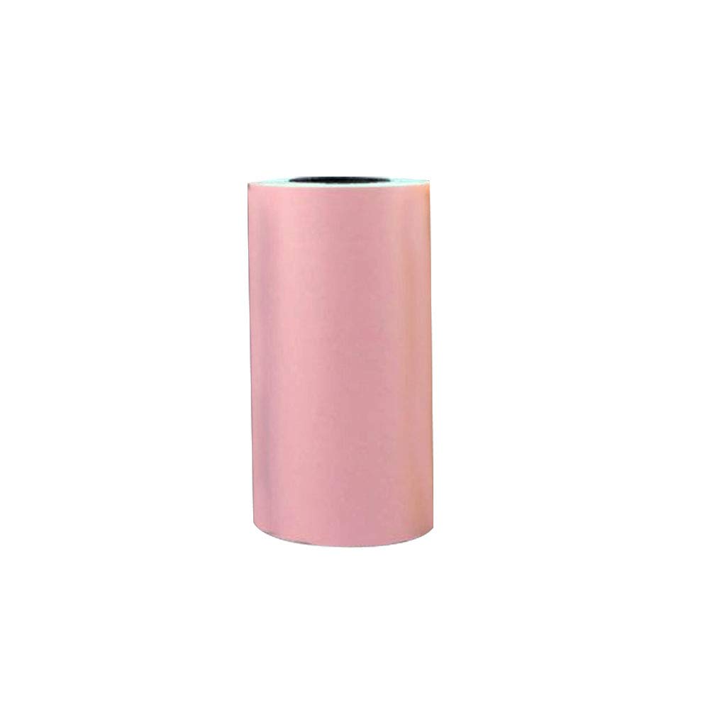 57x30mm Self-Adhesive Thermal Sticker Paper for Paperang Photo Printer - Pink Printing Labels for DIY Crafts, Scrapbooking & Gift Wrapping
