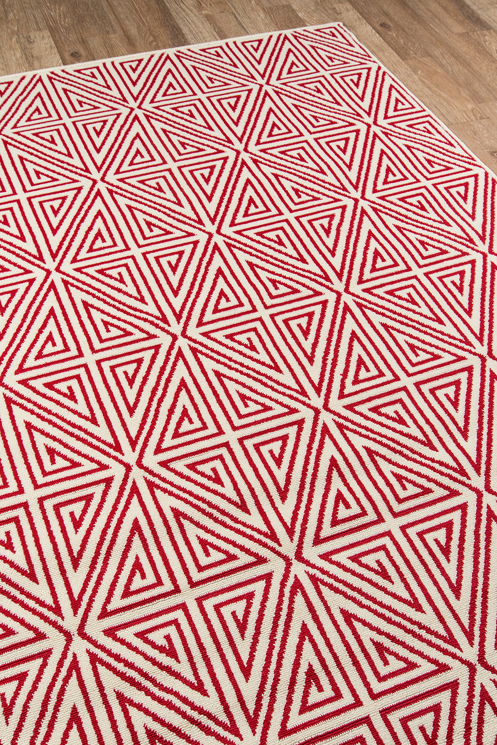 Momeni Baja Collection Contemporary Indoor Outdoor Area Rug - Easy to Clean, UV & Fade Resistant - 2'3