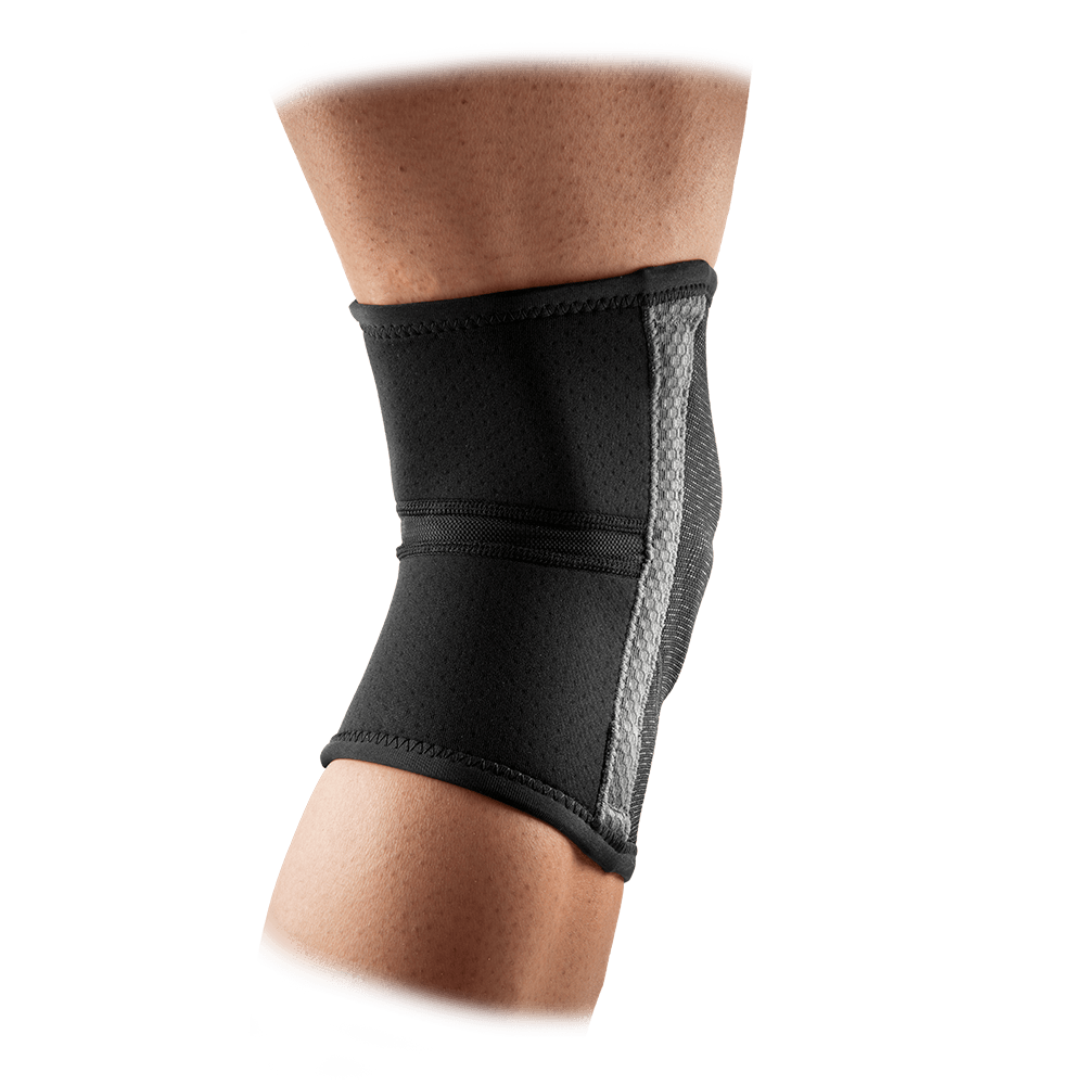 HyperBlend™ Knee Sleeve with Buttress & Stays - Support & Stability for Workouts, Running, Weightlifting & Joint Pain Relief