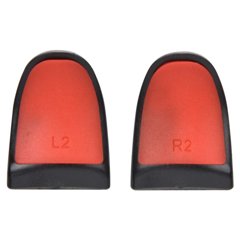 Cuifati L2 R2 Trigger Extender for PS4 Controller - Soft Touch Grip, Anti-Slip Game Improvement Adjuster for Playstation 4/PS4 Pro/PS4 Slim (Red) | Enhanced Gaming Comfort for Long Sessions & Competitive Play
