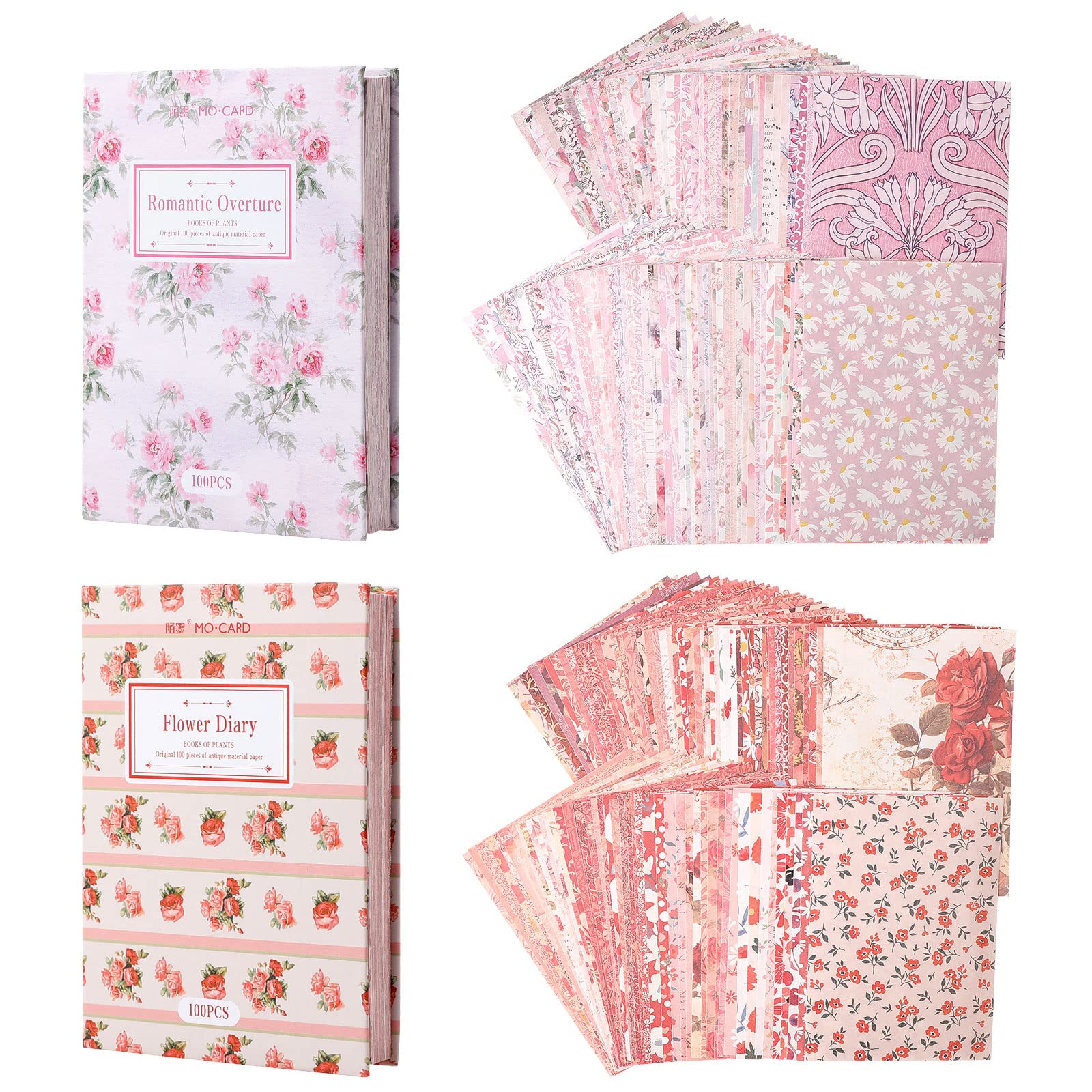 Dizdkizd 200-Sheet Scrapbook Paper Pad - 4
