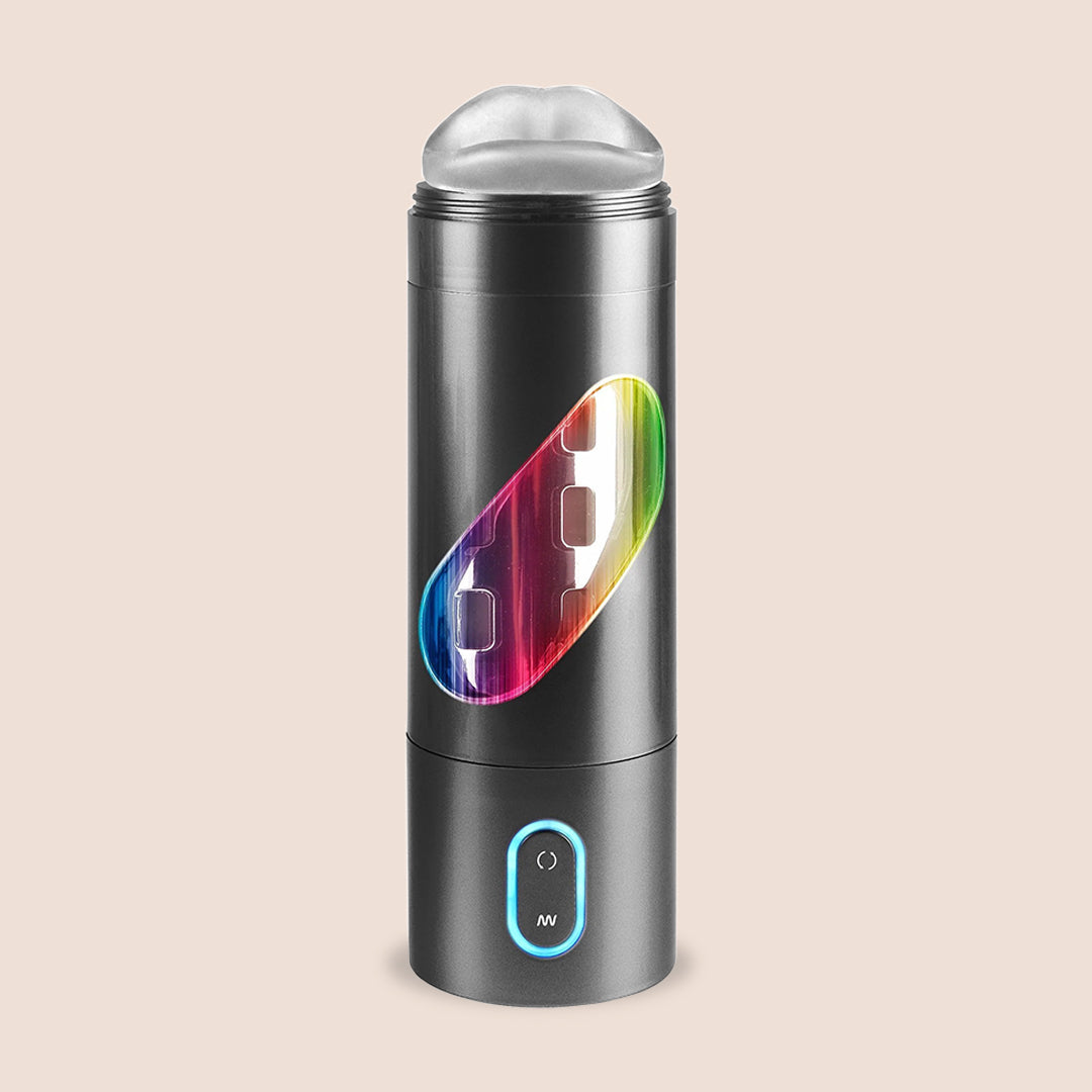 PDX Extreme Rechargeable Rotating & Thrusting Oral Massager - Powerful Waterproof Adult Toy for Couples & Solo Play - Perfect for Sensual Relaxation & Intimate Moments
