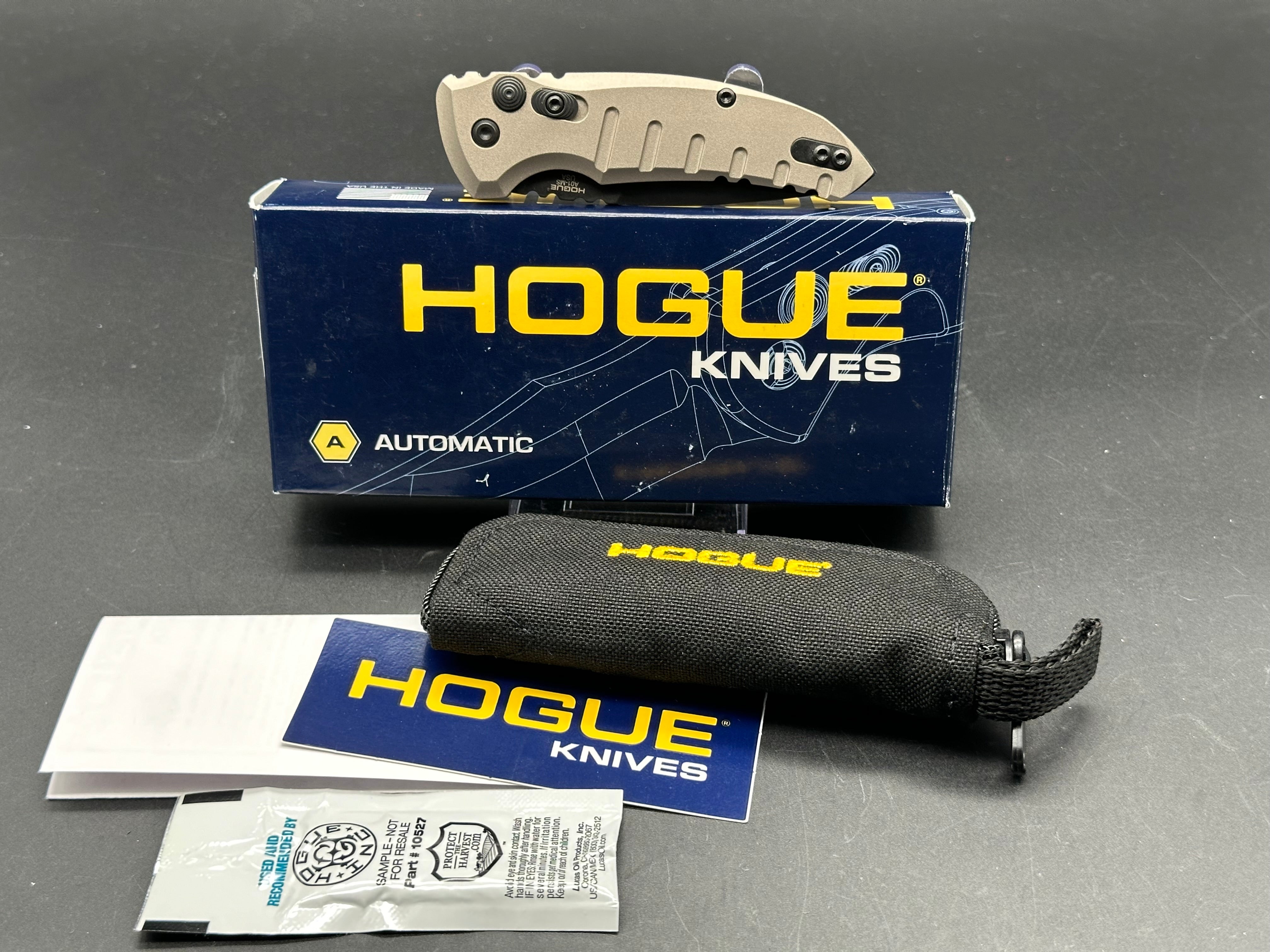 Hogue Knives A01 Microswitch Automatic Knife - 2.6