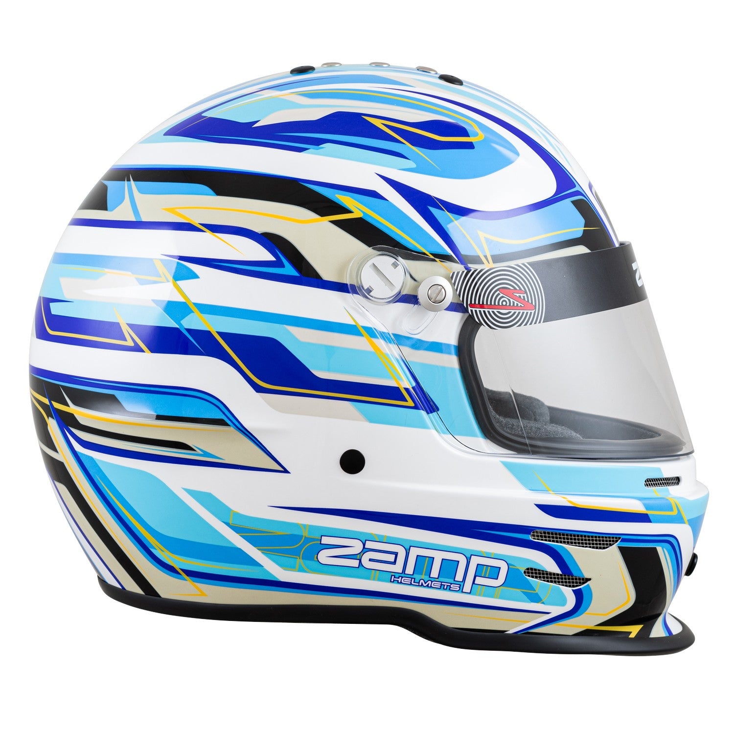Zamp RZ 42Y C4 Youth Snell CMR2016 Certified Racing Helmet - Lightweight & Durable for Karting, Motocross & Junior Motorsports