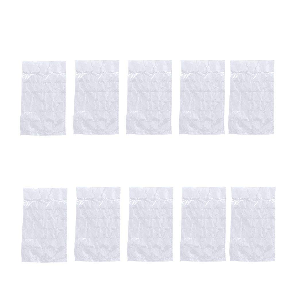 Heart Shaped Ice Cube Tray with 24 Plastic Grids - Reusable Popsicle Molds for Clear Ice Cubes, Cocktails, Beverages & Party Drinks - Perfect for Kitchen, Bar, Dining & Home Entertaining