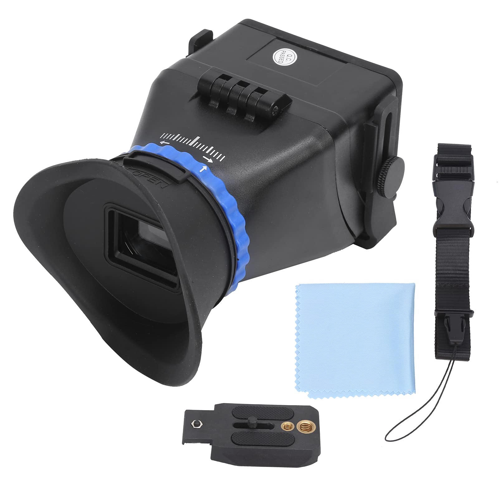 ST-1 Professional 3X Magnified LCD Viewfinder for DSLR Cameras & Camcorders with 3-3.2 Inch Screens - Perfect for Outdoor Photography, Videography, and Studio Shooting