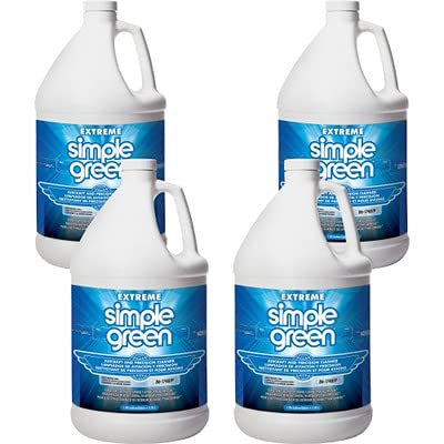 Simple Green Extreme Aircraft & Precision Equipment Cleaner - 1 Gallon Bottle (4/Carton) | Heavy-Duty Degreaser for Aviation, Industrial & Automotive Use