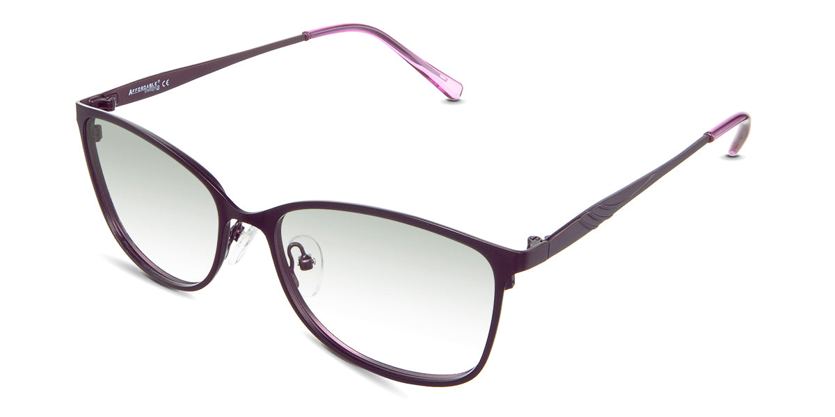 Yvonne Women's Prescription Tinted Glasses - Stylish & UV Protection for Reading, Driving & Outdoor Activities