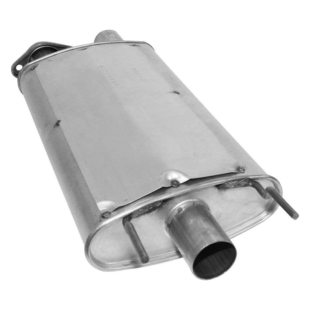 AP Exhaust Products 700299 High-Performance Exhaust Muffler - Compatible with Various Car Models for Enhanced Engine Sound & Performance - Perfect for Automotive Upgrades & DIY Repairs