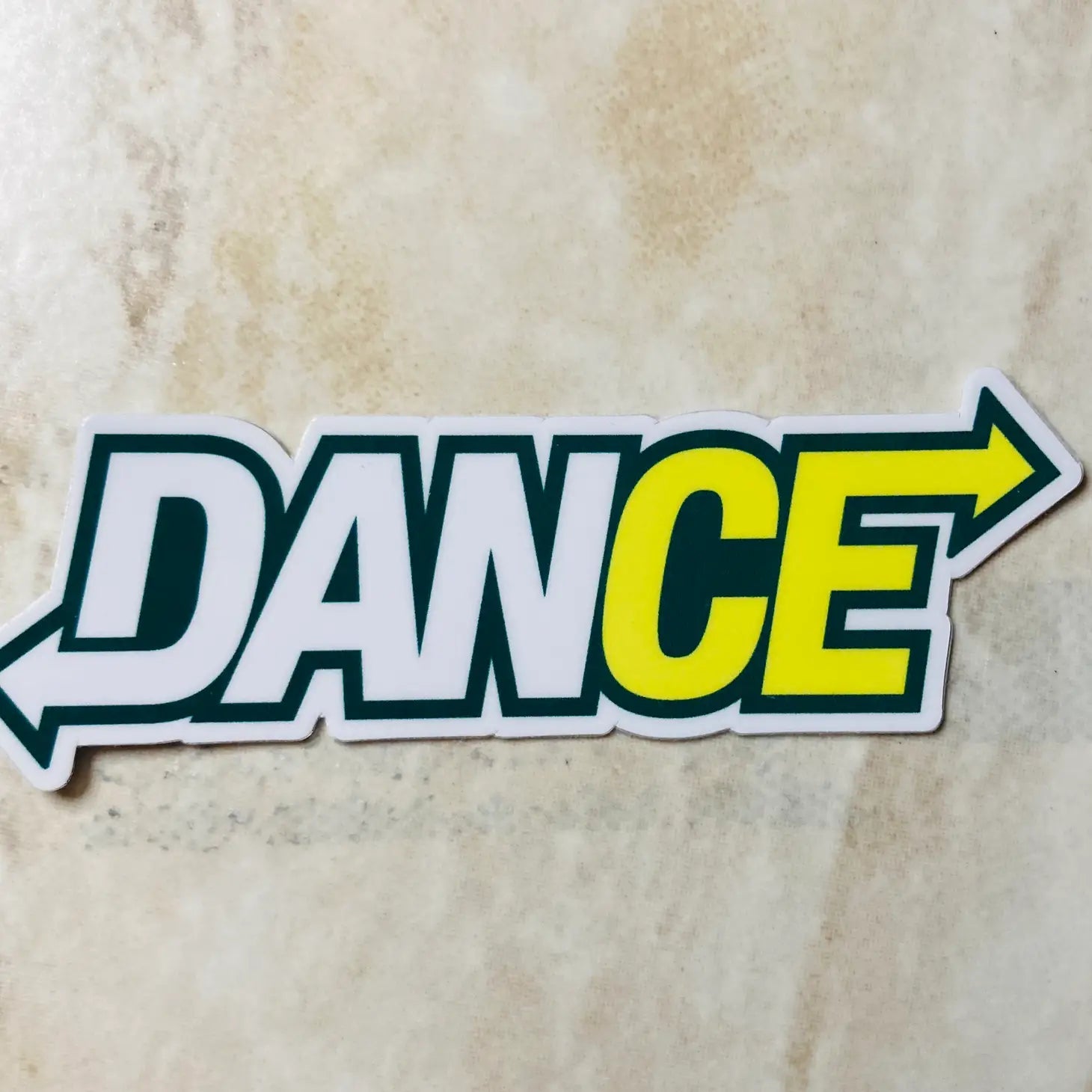 Denali & Co Dance Stickers - Fun & Colorful Vinyl Decals for Dance Studios, Water Bottles, Laptops & More