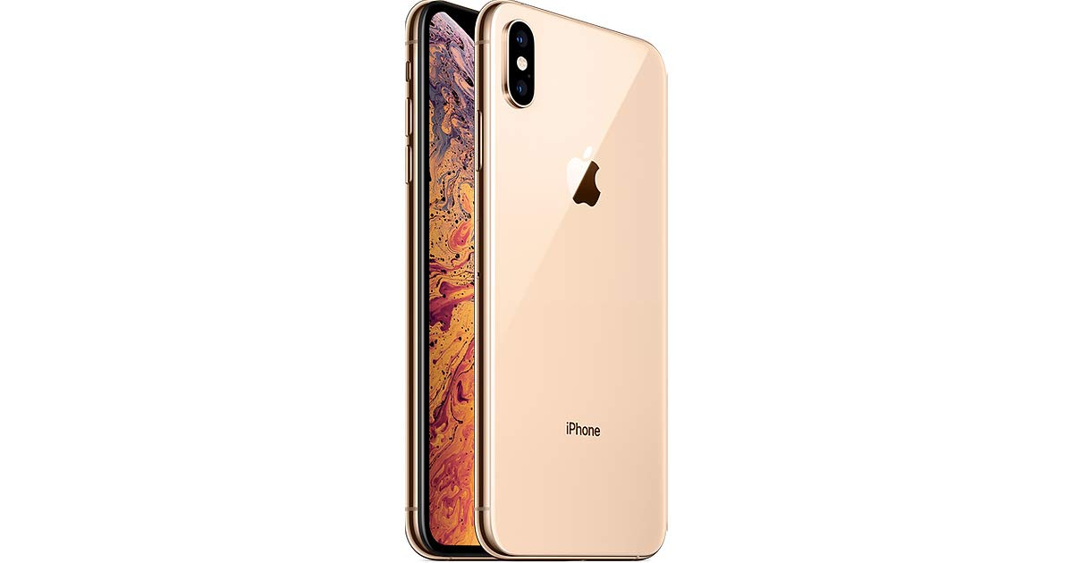 Refurbished Apple iPhone XS Max 64GB Gold - Verizon Unlocked Smartphone (US Version) | Perfect for Business, Travel & Daily Use