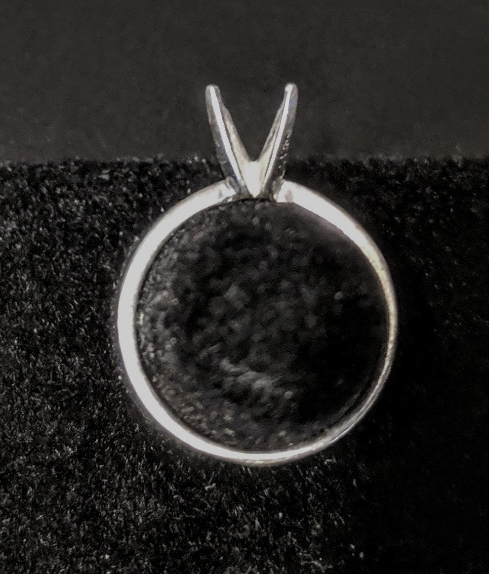 Sterling Silver 3mm Round 4-Prong Deep V-Notch Blank Ring Setting - Size 4,5,6,7,8 - Perfect for Custom Jewelry Making & Engagement Ring Designs